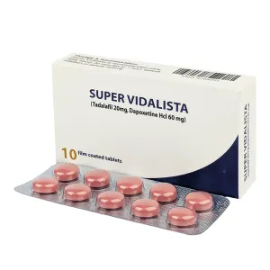 Super Vidalista (Tadalafil & Dapoxetine)